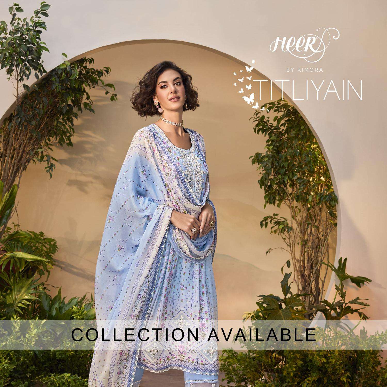 Kimora heer titaliya vol-212 Indian dress material wholesale price