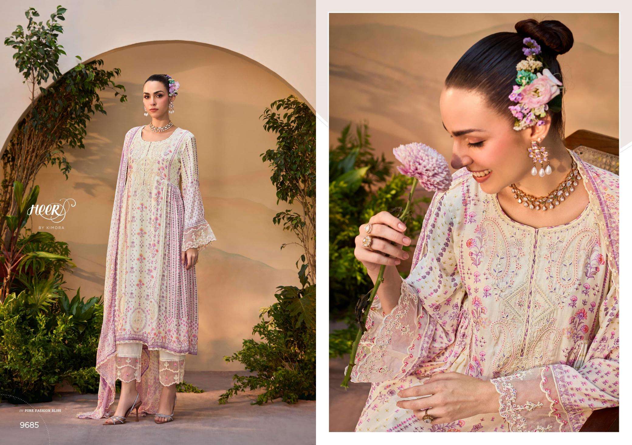 Kimora heer titaliya vol-212 Indian dress material wholesale price