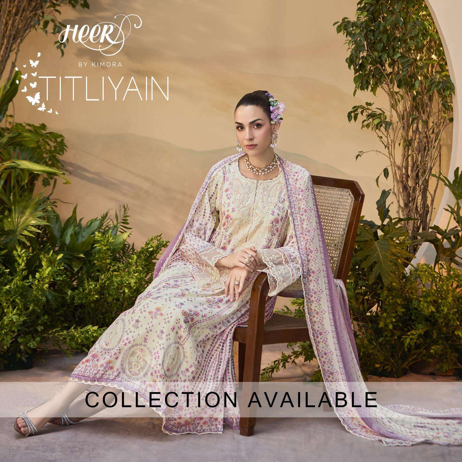 Kimora heer titaliya vol-212 Indian dress material wholesale price
