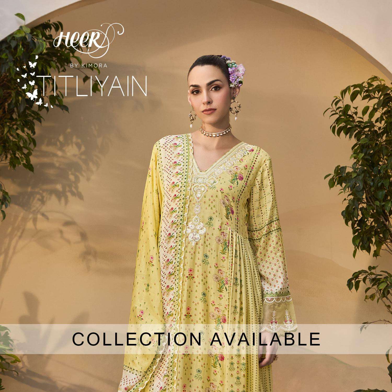 Kimora heer titaliya vol-212 Indian dress material wholesale price