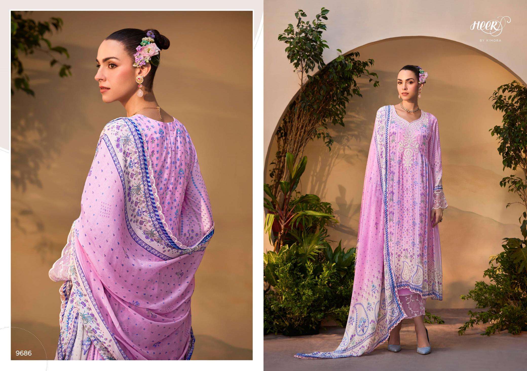Kimora heer titaliya vol-212 Indian dress material wholesale price