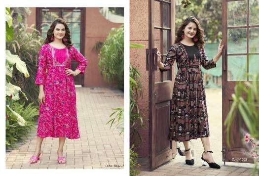 Kushals nihar Affordable kurtis wholesale