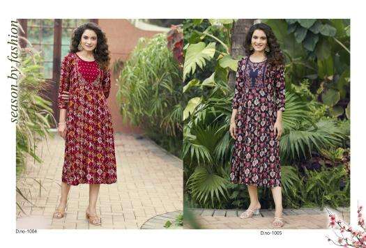 Kushals nihar Affordable kurtis wholesale