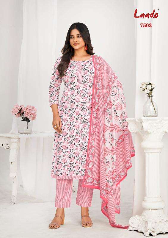 Laado print vol-75 Designer dress materials in Ahmedabad