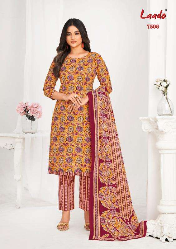 Laado print vol-75 Designer dress materials in Ahmedabad