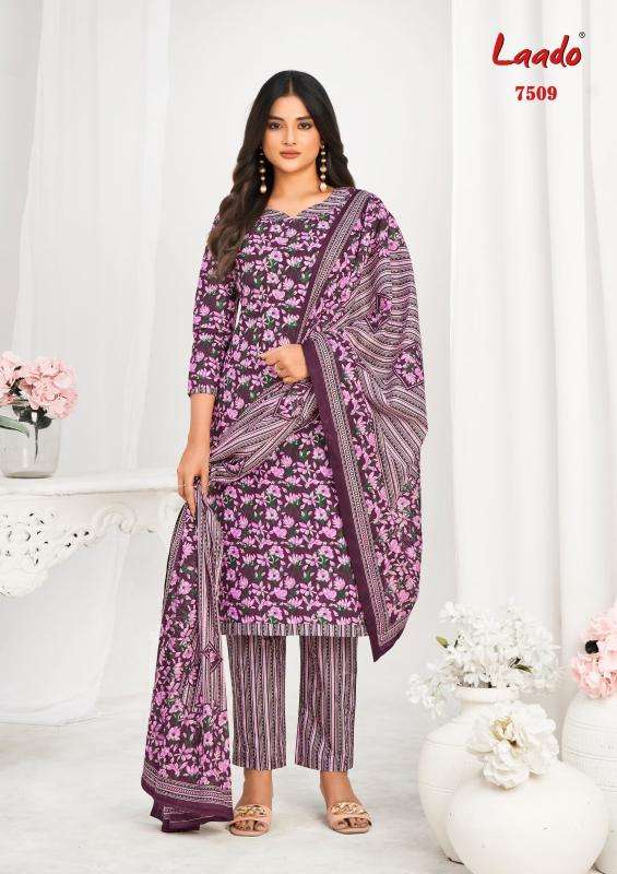Laado print vol-75 Designer dress materials in Ahmedabad