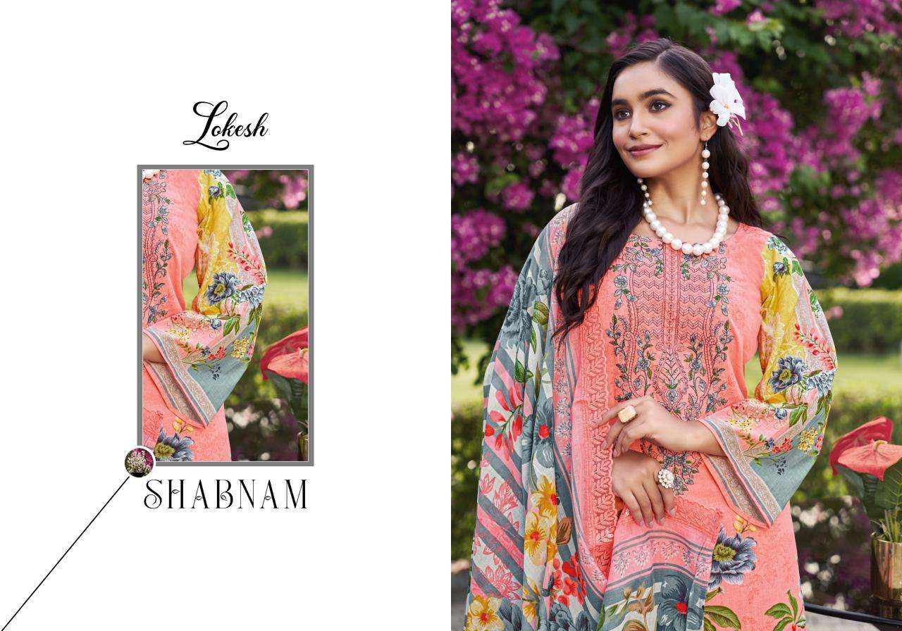 Levisha shabnam Wholesale unstitched dress materials in Mumbai