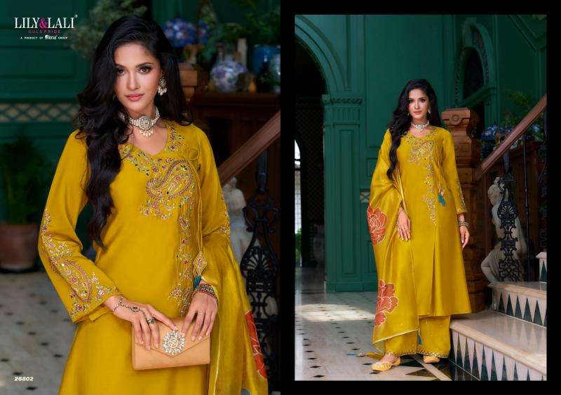 Lily & lali angrakhha Party wear kurtis wholesale