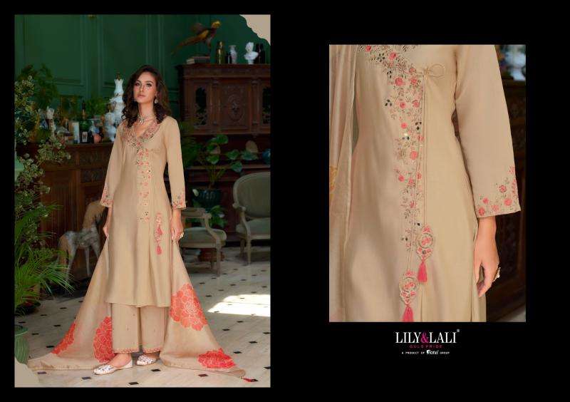 Lily & lali angrakhha Party wear kurtis wholesale