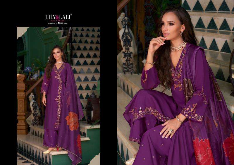 Lily & lali angrakhha Party wear kurtis wholesale