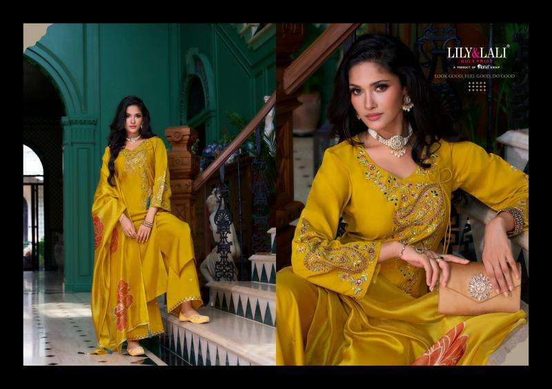 Lily & lali angrakhha Party wear kurtis wholesale