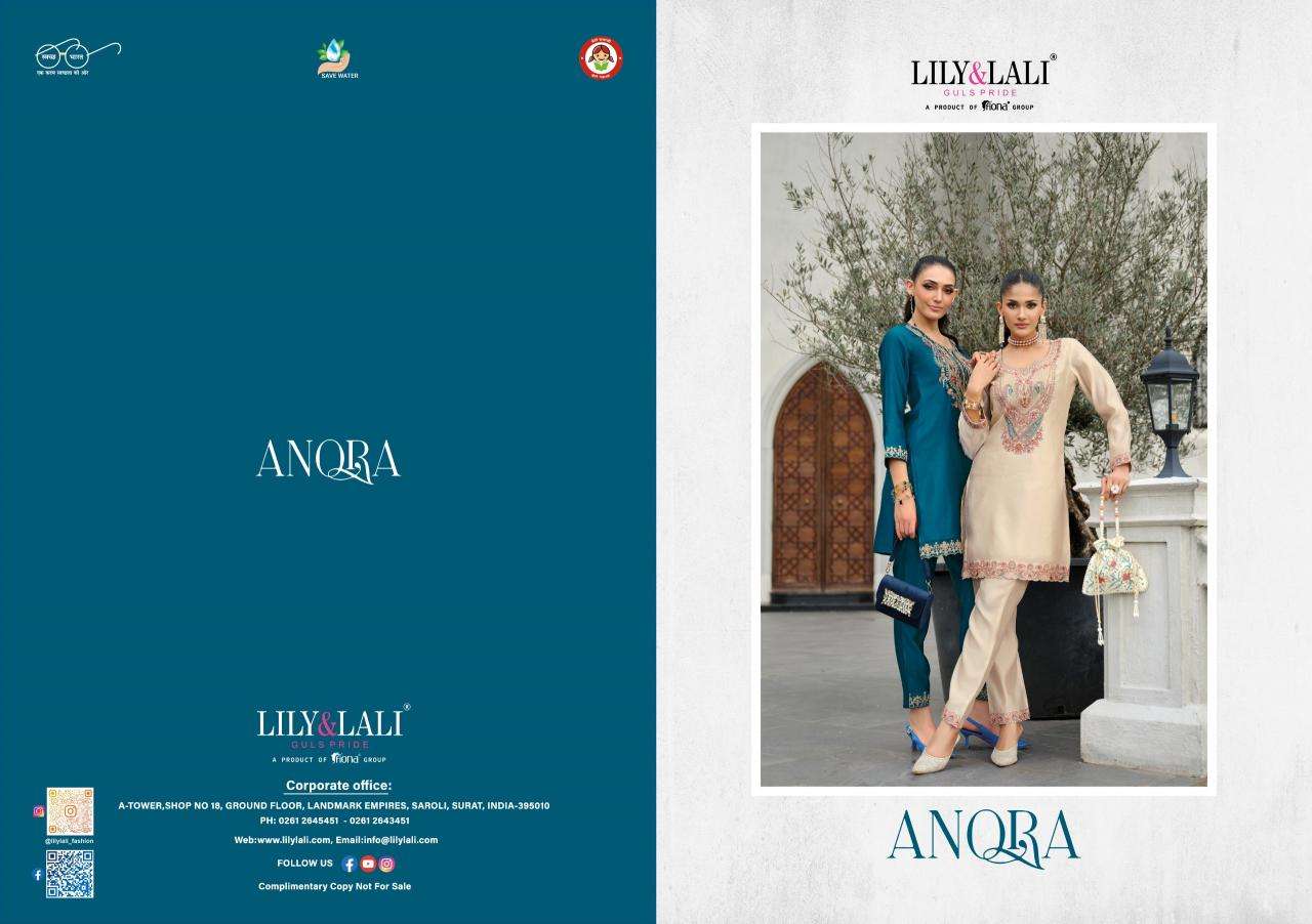 Lily & lali anora Kurti wholesale market in India