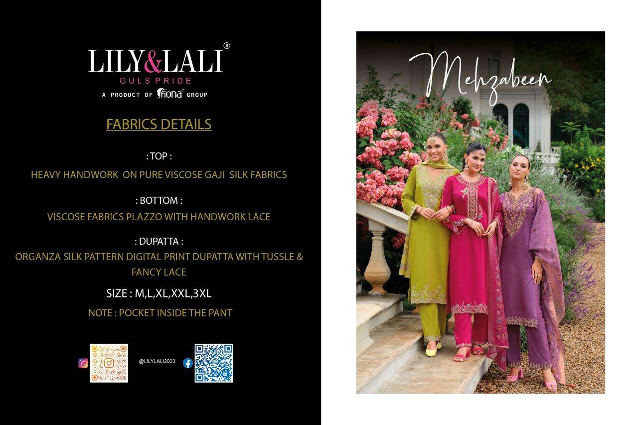 Lily & lali mehzabeen Kurtis suppliers in Mumbai