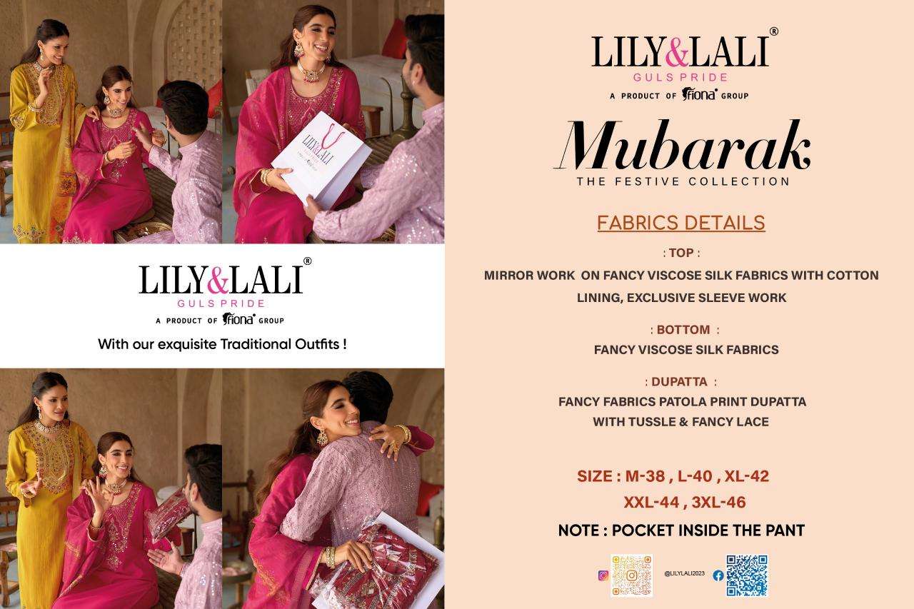 Lily & lali mubarak Kurti manufacturers in Surat