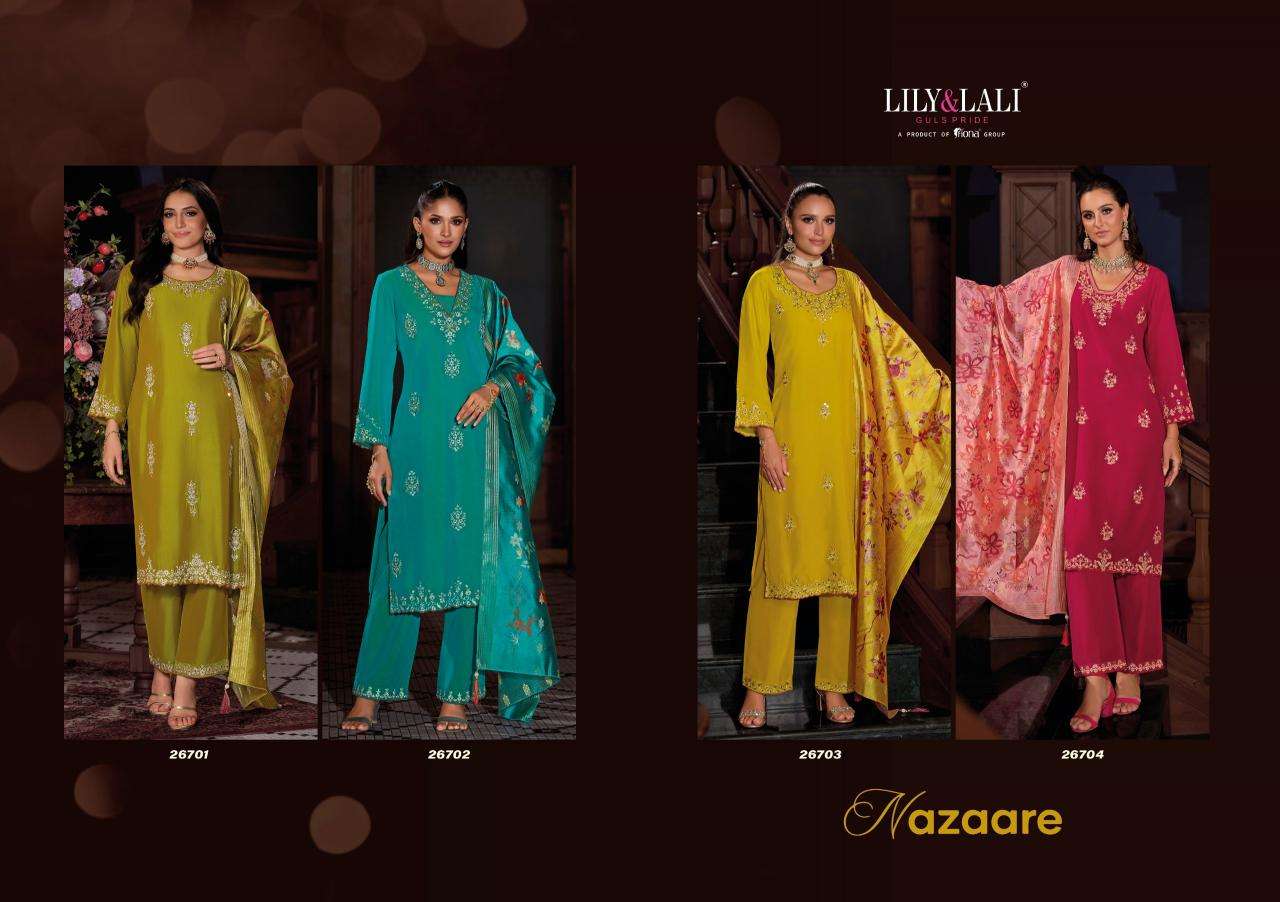 Lily & lali nazaare Summer kurti collection