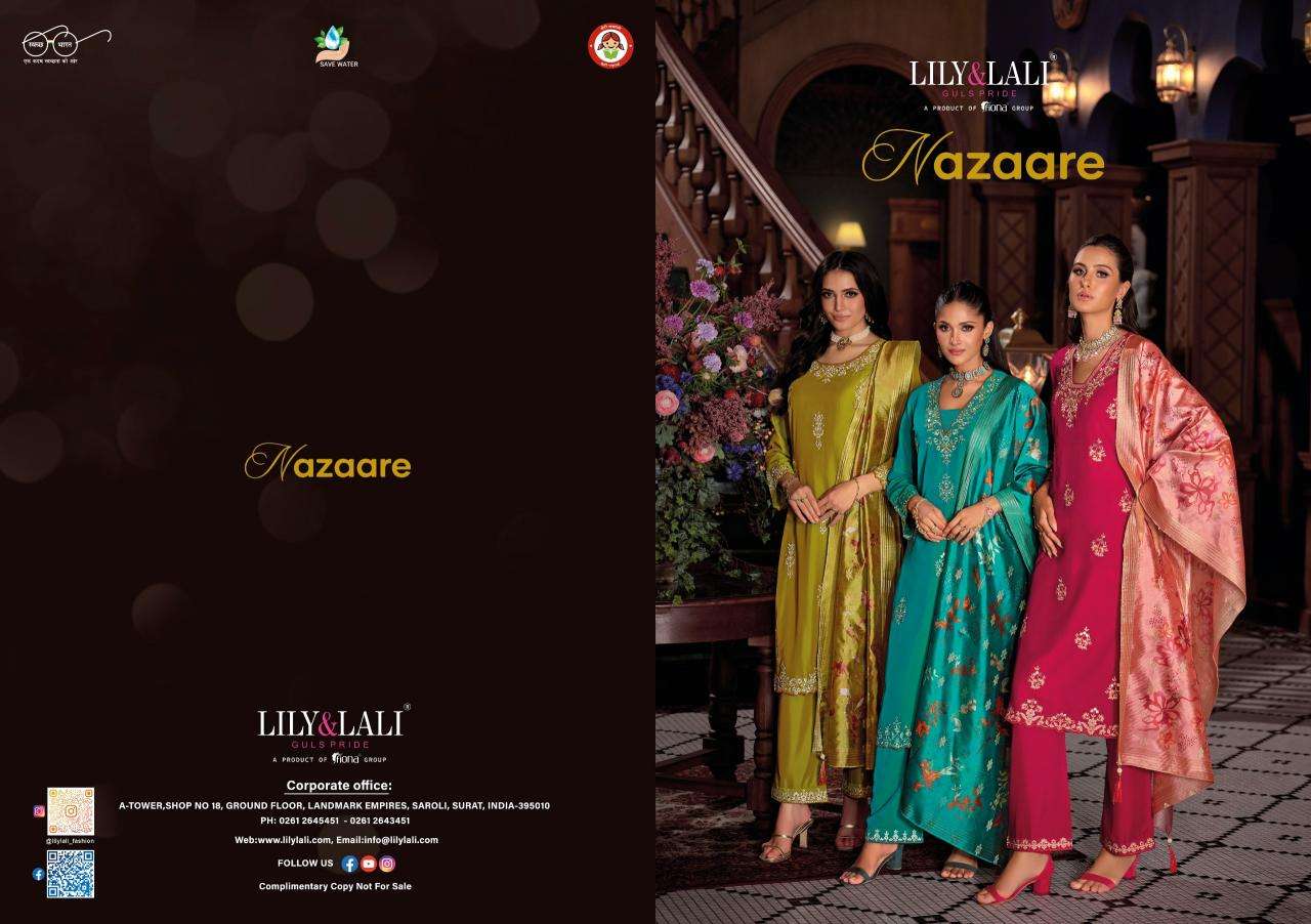 Lily & lali nazaare Summer kurti collection