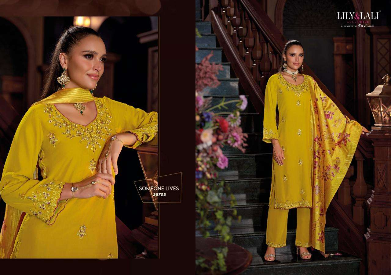 Lily & lali nazaare Summer kurti collection