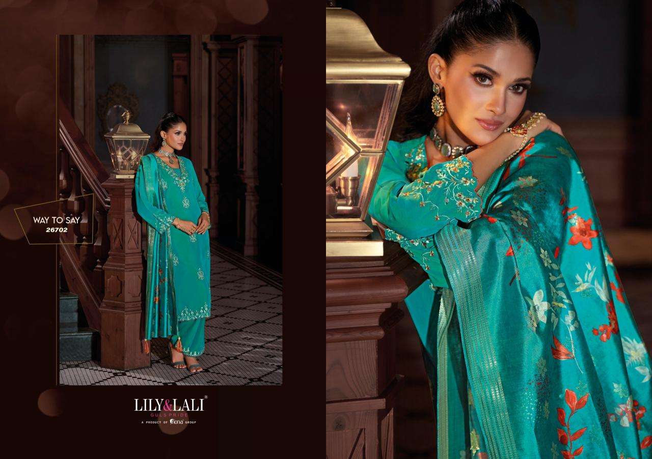 Lily & lali nazaare Summer kurti collection