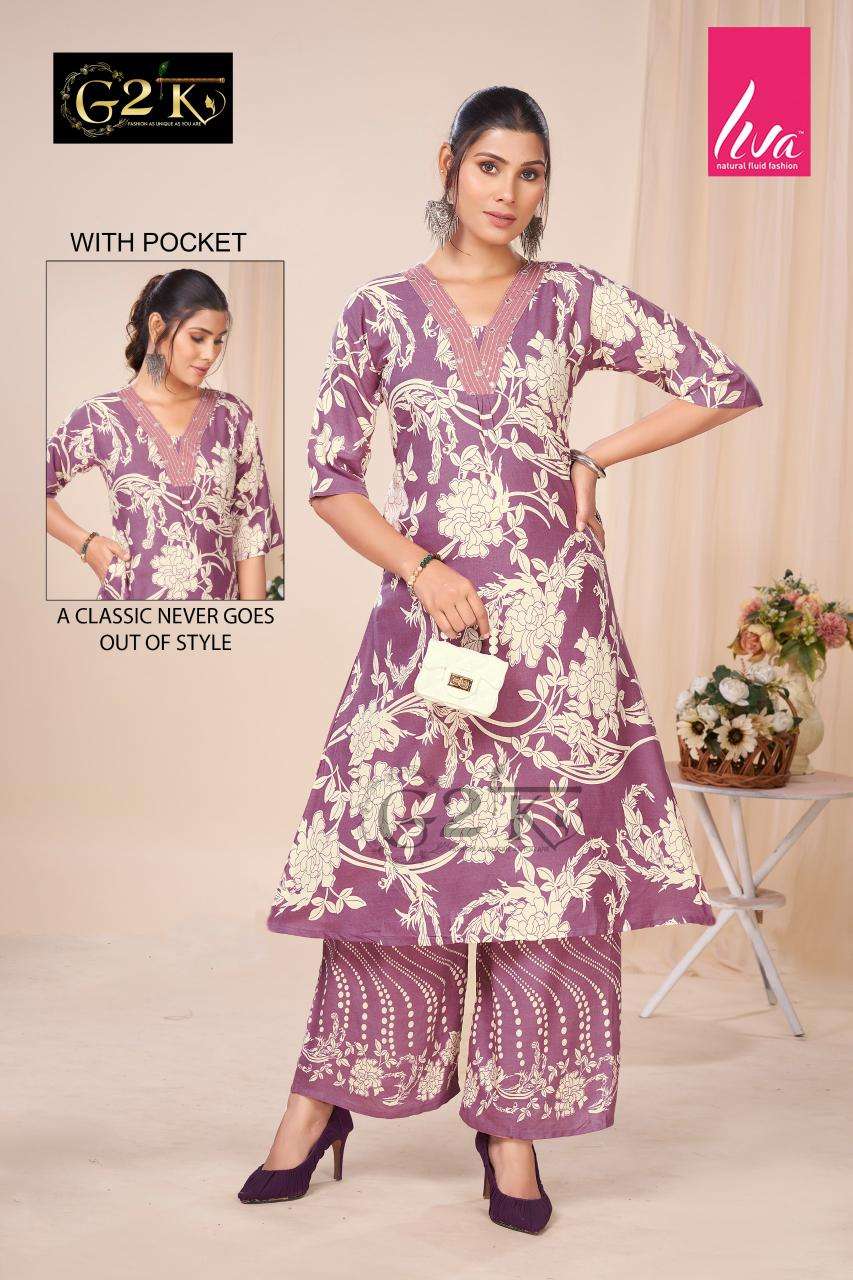 Liva G2K chahek vol 3 Kurti wholesale market
