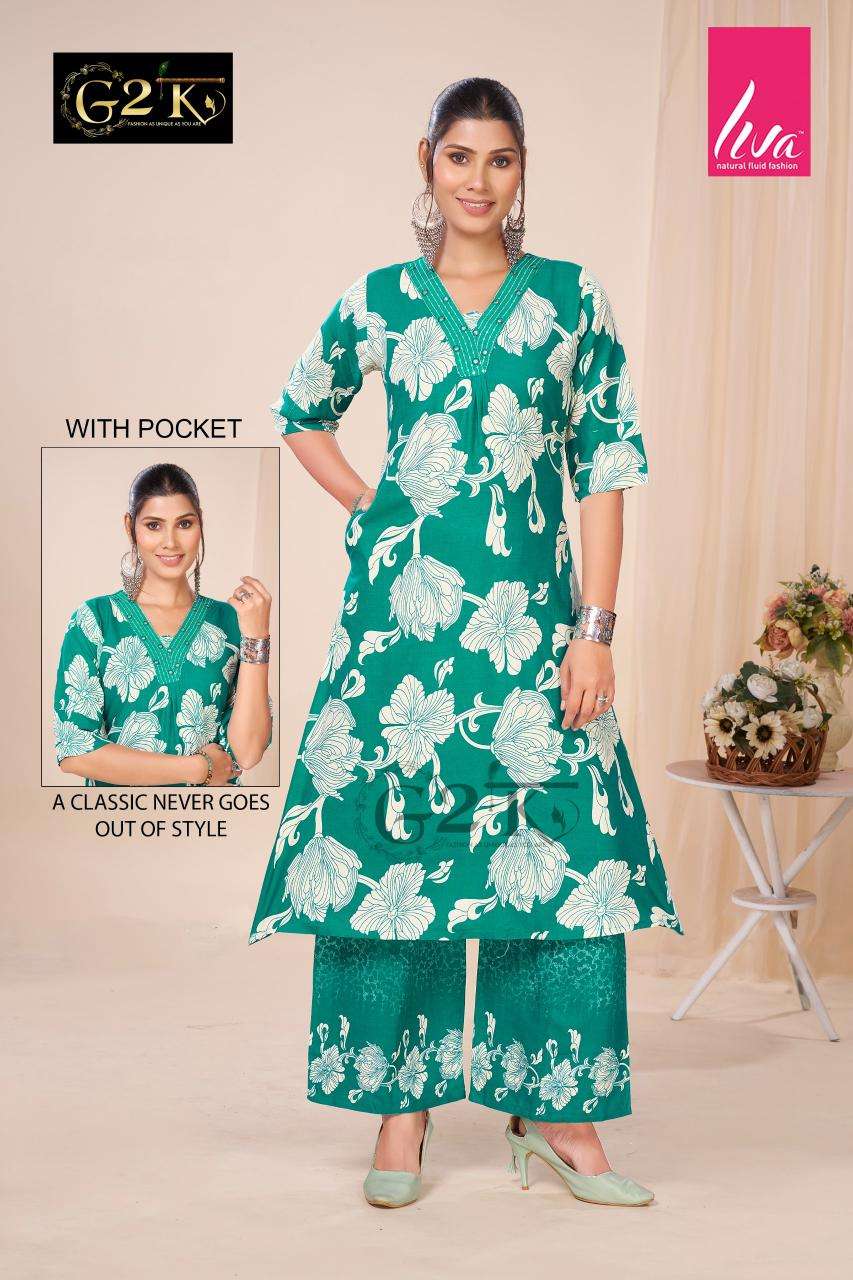 Liva G2K chahek vol 3 Kurti wholesale market