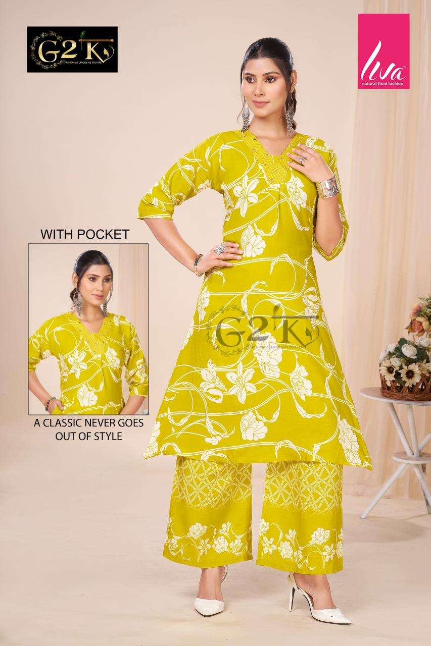 Liva G2K chahek vol 3 Kurti wholesale market