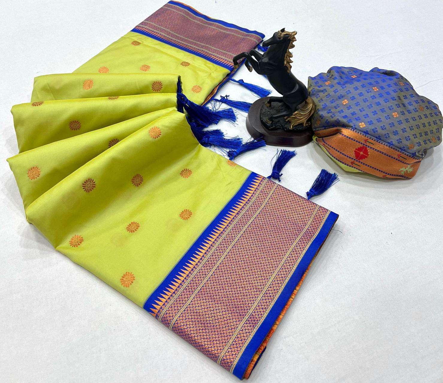 Malhar kalanjali narayanpeth Handloom sarees wholesale in India