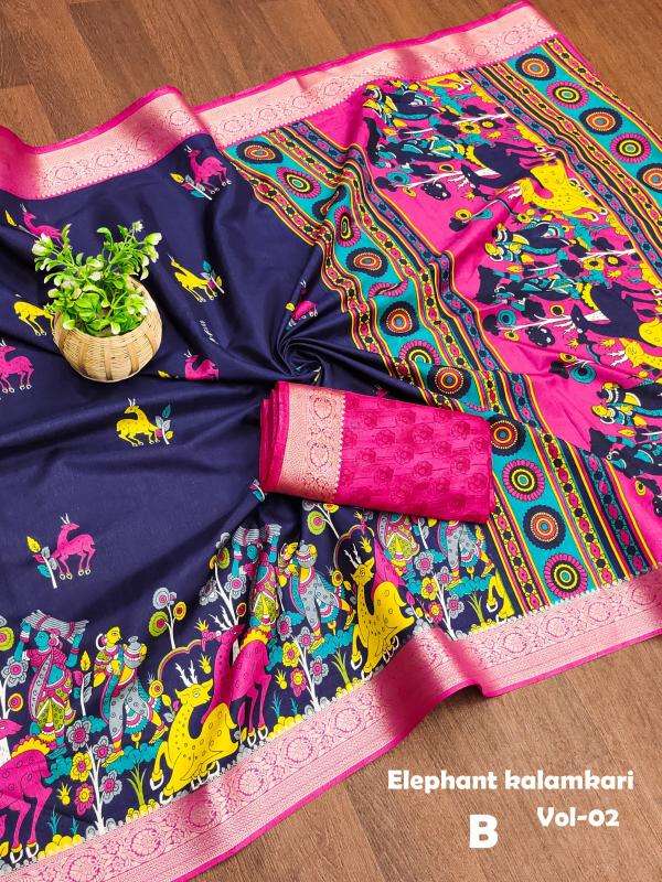Malhar kavya-vol-15 Bulk saree suppliers in India