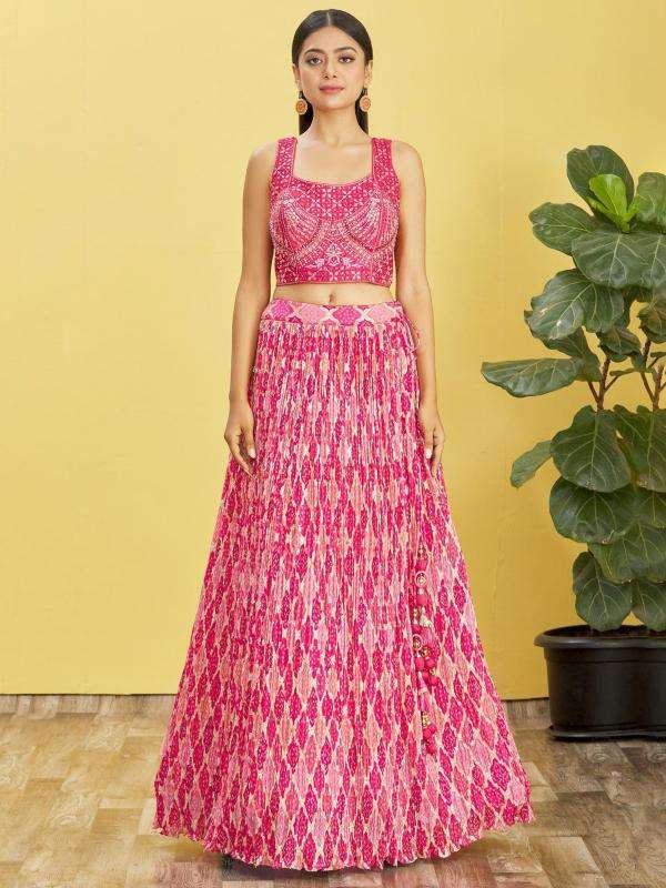 Mandakini Vol-2 organza bareilly lehenga wholesale market