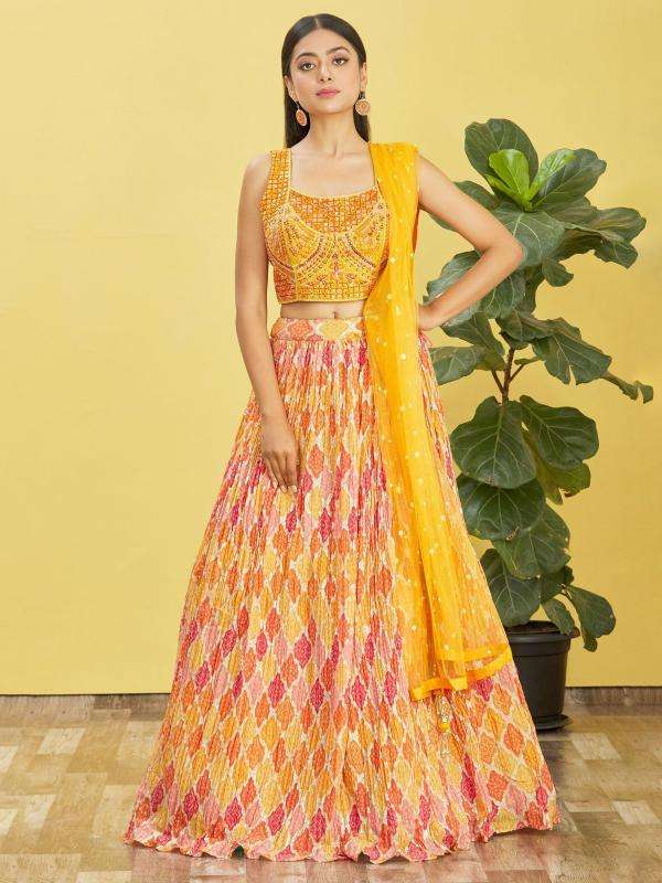 Mandakini Vol-2 organza bareilly lehenga wholesale market