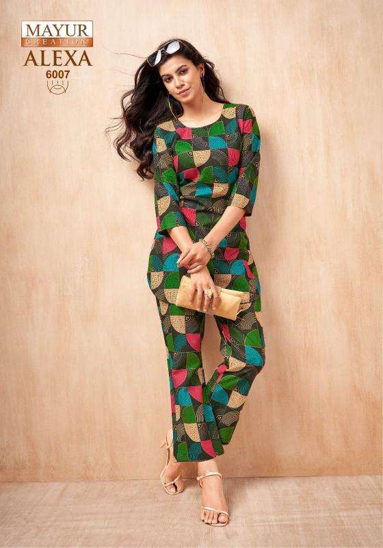 Mayur alexa vol-6 indian wear kurtis