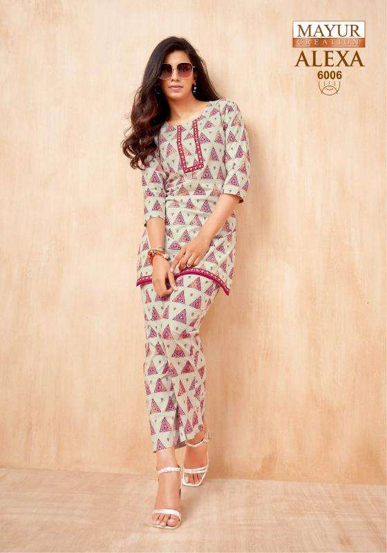 Mayur alexa vol-6 indian wear kurtis