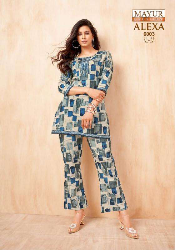 Mayur alexa vol-6 indian wear kurtis