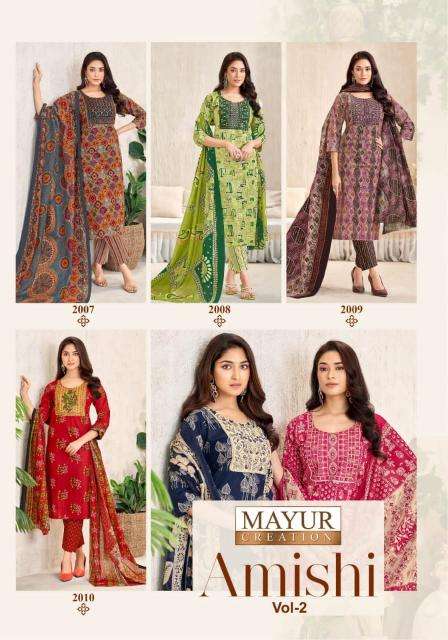 Mayur amishi vol-2 Kurti wholesale business in India