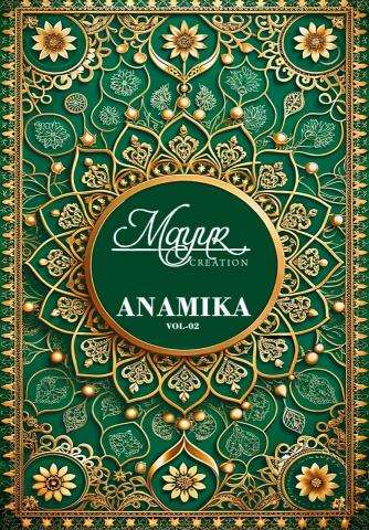 Mayur anamika vol-2 Dress material suppliers in Ahmedabad