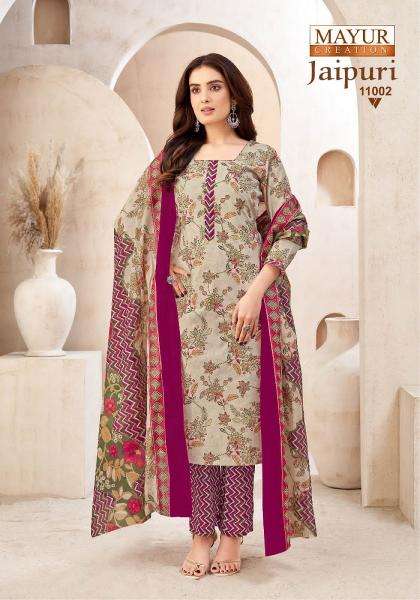 Mayur jaipuri vol-11 Wholesale dress material suppliers in India