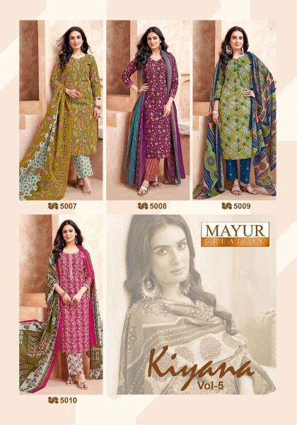 Mayur kiyana vol-5 Wholesale dress materials for boutique