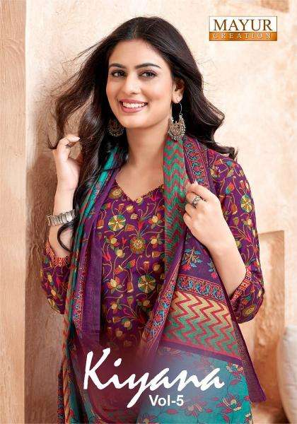 Mayur kiyana vol-5 Wholesale dress materials for boutique
