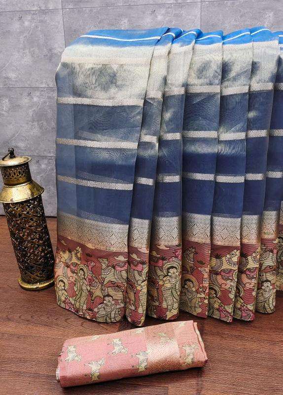 Mesmerising soft tissue silk Wholesale saree market in Ahmedabad