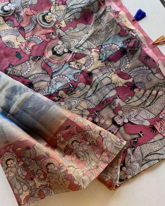 Mesmerising soft tissue silk Wholesale saree market in Ahmedabad