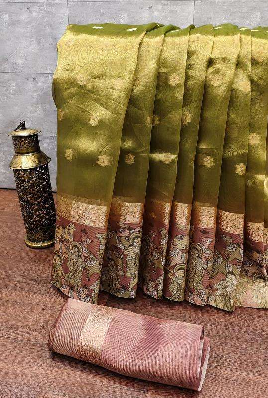 Mesmerising soft tissue silk Wholesale saree market in Ahmedabad