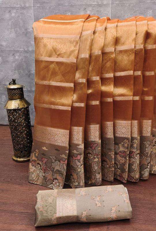 Mesmerising soft tissue silk Wholesale saree market in Ahmedabad