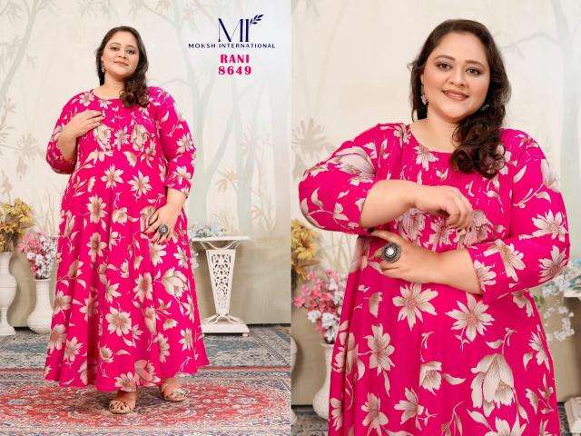 Moksh International plus size joy vol 1 Kurti suppliers for boutique