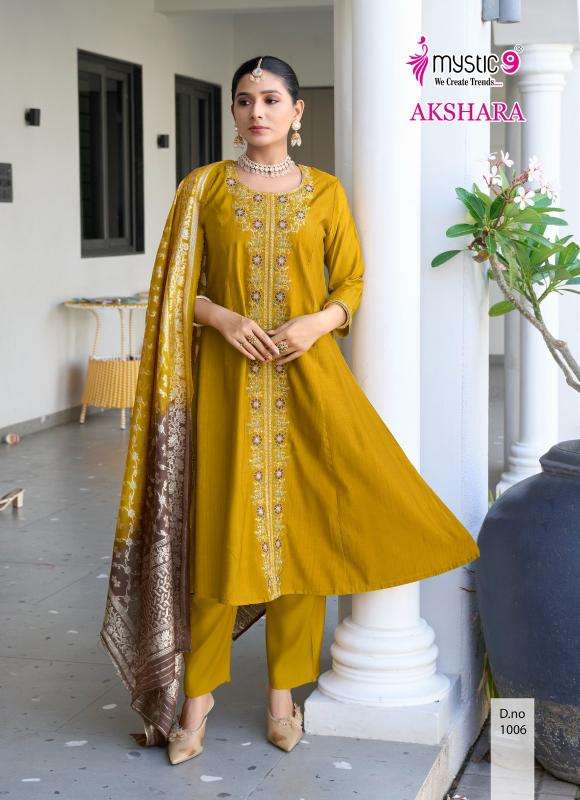 Mystic9 akshara vol 1 Designer Kurtis in Surat