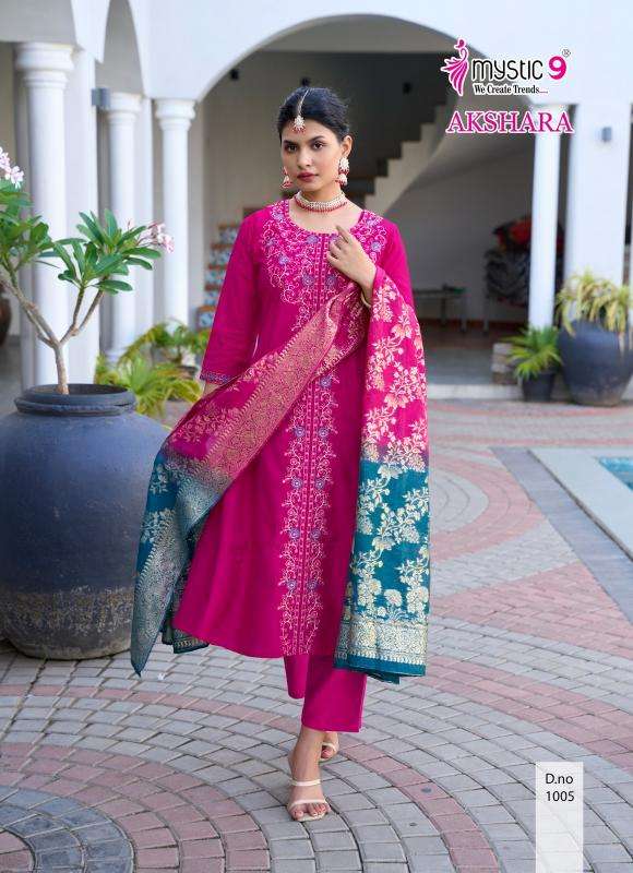 Mystic9 akshara vol 1 Designer Kurtis in Surat