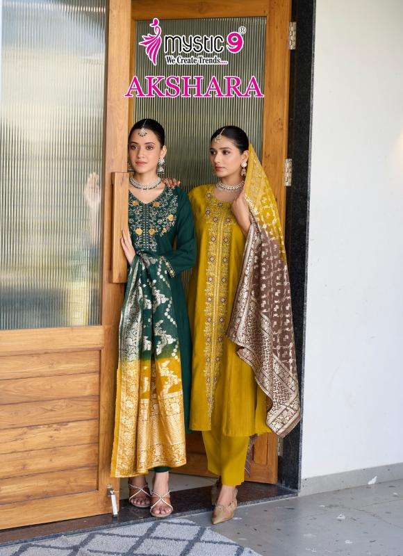 Mystic9 akshara vol 1 Designer Kurtis in Surat