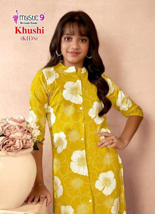 Mystic9 khushi (kids) vol 1 indian short kurtis online