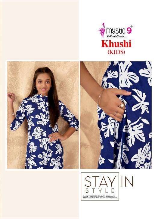 Mystic9 khushi (kids) vol 1 indian short kurtis online