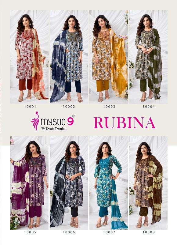 Mystic9 rubina vol 10 Affordable Kurti wholesale market