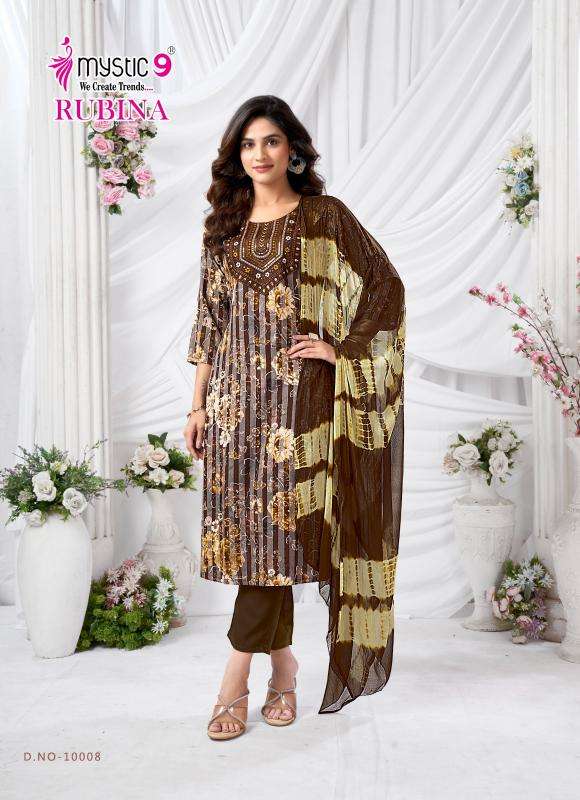 Mystic9 rubina vol 10 Affordable Kurti wholesale market