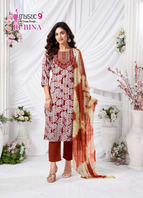 Mystic9 rubina vol 10 Affordable Kurti wholesale market